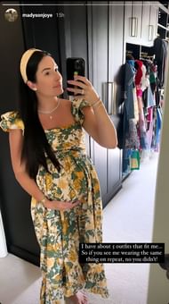 An Instagram story of Ricky Stenhouse Jr.'s wife Madyson